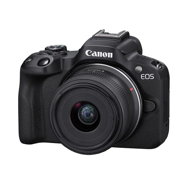 دوربین بدون آینه کانن Canon EOS R50 با لنز RF-S 18-45mm f/4.5-6.3 IS STM مشکی